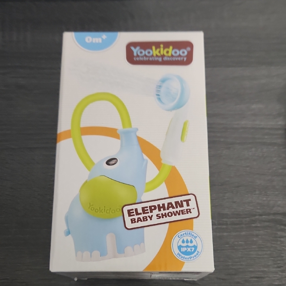 Blue Elephant Baby Shower